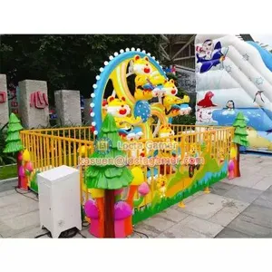 Small Ferris Wheel Mini Lifting and Rotating Equipment Tiger Hero Playground thumbnail-2