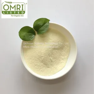 Plant Based Enzymatic Amino Acid Powder 80% 14-0-0 Soybean Protein Polypeptide Powder thumbnail-1