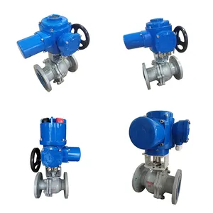Q942F-16P Part-Turn Electric 90 Degree Electric Actuated Ball Valves thumbnail-1