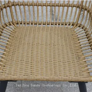 3pcs Steel Garden Rattan Sets thumbnail-2