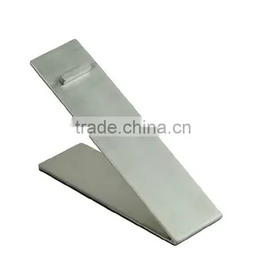 Fashion Shoe Store Display Rack Metal Shoe Stand Matt Silver Sandal Display Rack RST003 thumbnail-2