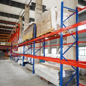 Heavy Duty Steel Pallet Display Metal Warehouse Storage Rack Pallet Rack Shelt thumbnail-3