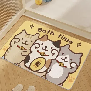 Custom Size Absorbent Diatomite Stone Shower Bathroom Mat Oem Odm Factory thumbnail-4