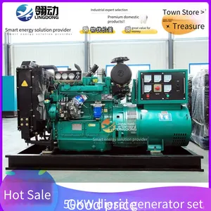 Weifang 50kw Diesel Generator Set, Zh4105 Series With High-quality Power Support, Customizable Colors Available thumbnail-5
