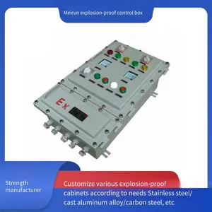 Meirun Explosion-proof Control Box, Flameproof Design With High Protection Level, Customized Power Distribution Equipment for Chemical Industry thumbnail-2