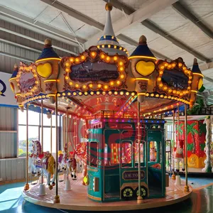 Amusement Park Ride Theme Park Ride Carousel Merry go Round Ride thumbnail-3
