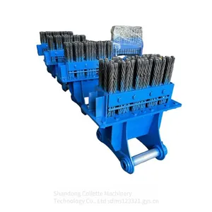 Newly Designed Steel Brushes for Excavators Used in Tunnel Engineering for Rapid Cleaning and Excavation, Four - Row Widened Steel Brushes for Invert, Manufacturer thumbnail-5