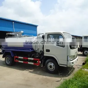 Dongfeng 4x2 Mini Septic Tank Pumping Truck thumbnail-6