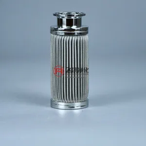 304/316L Stainless Steel Sintered Metal Filter Cartridge – Porous Filter Element for Industrial Use thumbnail-2