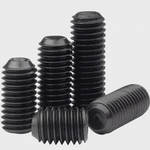 DIN 913 SS316 Hexagon Socket Set Screws With Flat Point / DIN 913 SS304 A2-70 A4-80 thumbnail-5