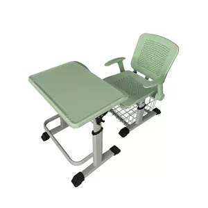 Midday Break Multi-functional Desk and Chair Set for Middle School Students' Study Classes, Home Use, Can Sleep, Foldable and Adjustable thumbnail-1