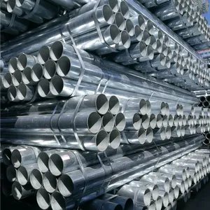 Hot Dipped Galvanized Steel Pipe Round Pre Dip 2mm Thickness Zinc Layer 80μm thumbnail-3