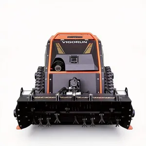Twin Cylinder 1000mm Remote Control Tracked 35 Degree Multifunctional Brush Shredder thumbnail-1