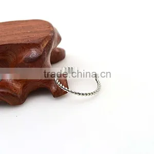 New Wholesale Products Silver Jewelry Stainless Steel Women Rings thumbnail-3