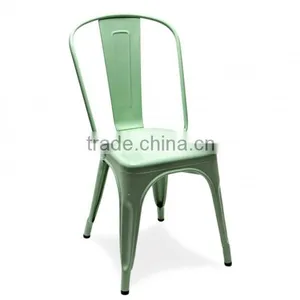 MCH-1501 Replica Xavier Pauchard Outdoor White Metal Stacking Chair thumbnail-3