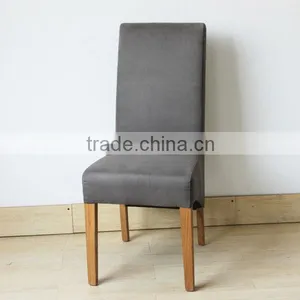 RCH-4065-2 Vintage Wood Stacking Chairs Fabric Dining Chair thumbnail-1