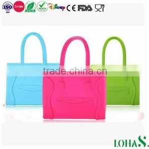 OEM High Quality Silicone Girl Bag Fashion HandBag thumbnail-2