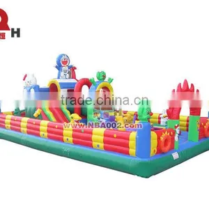 QHIC02 Children Outdoor Inflatable Castle for Sale thumbnail-1