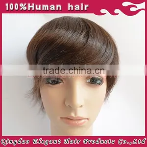 Superior Quality Best Price Bleached Knots Transparent Lace Toupee for Men thumbnail-3
