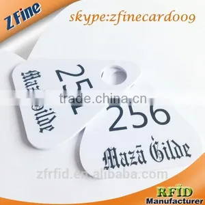 Custom Big Non-standard Rfid Hotel Door Control Key Pvc Plastic Card thumbnail-1
