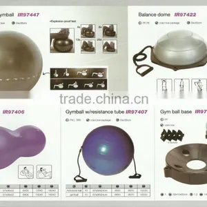 Mutil-colored Oval Gym Ball for Yoga thumbnail-1