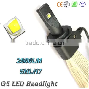 Newest !!! Without Fan Design G5 20w Auto H7 Led Headlight 12V -24V Use Copper Metal for More Safer thumbnail-1