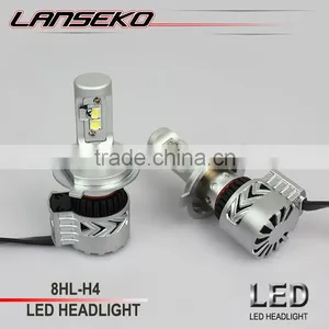 OEM Super Brightness 6000lm Car h4 Light Led Headlight Hi/lo Beam CR XHP-50 Chips thumbnail-1