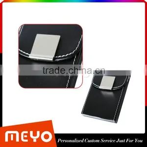 ID Card Holder With Locker Key Ring Clip Metal Pen Ballpoint for Business Gift thumbnail-2