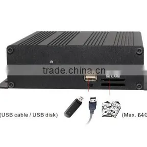 H264 6V to 40V USB Interface 4ch sd Card Mobile Car Dvr thumbnail-3