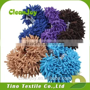 Microfiber Chenille Shoe Cover for Cleaning/chenille Mop thumbnail-6