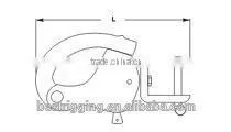 Carabiner Manufacture Nickel Plated Galvanized Industrial Dog Leash Snap Hook,Zinc Alloy Dog Leash Hook thumbnail-2