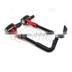 BJ-LG-002 Universal 7/8" 22mm Silver CNC Proguard System Aprilia Lever Guard Rsv4 thumbnail-2
