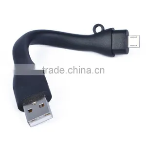Short Micro Usb Cable New Arrival Short Bendy Micro Cable for Samsung thumbnail-4