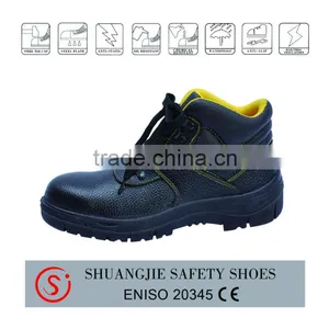 Embossed Leather Safety Shoes China Made Popular in Middle East 8041 thumbnail-1
