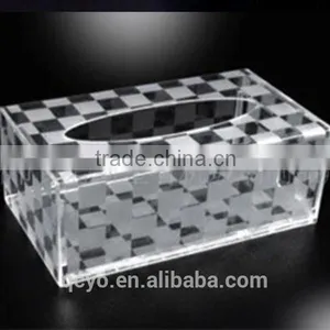 Factory High Quality Acrylic Tissue/napkin Box thumbnail-1