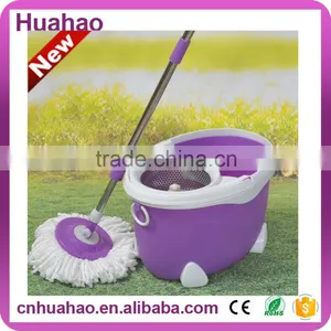 Long Handle Telescopic Magic Spin Mop With Cleaning Bottle thumbnail-5