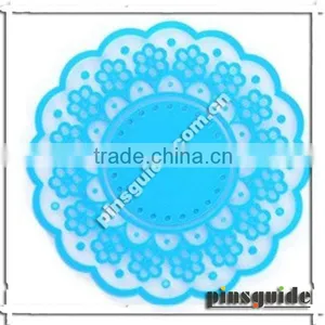 Wholesale OEM Design Transparent Soft PVC New Coasters For Home Decoration thumbnail-1