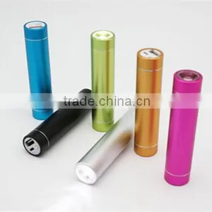 Functional Aluminum Power Bank 2600mah New Product 2016 China Supplier thumbnail-4