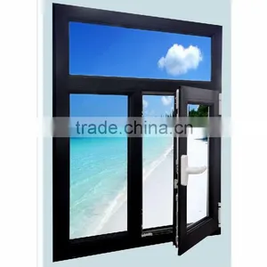 Fireproof Glass Swing Window Aluminum Frame thumbnail-1