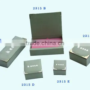 High Quality Costom Antique Paper Jewelry Box for Small Set / Pendant / Bracelet / Ring thumbnail-4