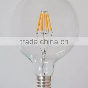 Big Vintage G125 4w 6w 8w Led Filament Bulb E27 Decorative Light B22 240v 110v thumbnail-1