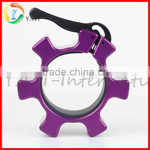 Weight Lifting Olympic 2'' Heavy Metal Barbell Collar Quality Choice thumbnail-3