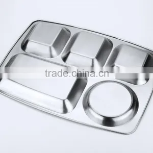 Dining Tableware Divided Food Face Lunch Plate thumbnail-5
