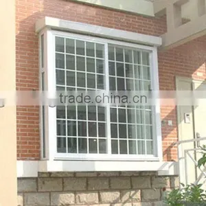 PVC/UPVC House Casement Windows Grill Designs India Guangzhou Factory thumbnail-1