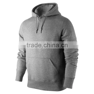 Premium Plain Grey Hoodie thumbnail-1