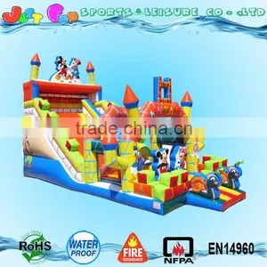 Giant Inflatable Dry Slide n Cartoon Mouse Playland for Sale thumbnail-4