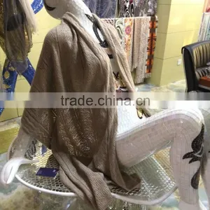 Pure Cashmere Knitted Shawl thumbnail-1