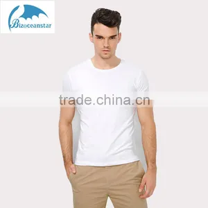 White Cotton Round Collar Advertise Polo Custom T-shirts Concert T-shirt Group Wholesale thumbnail-3