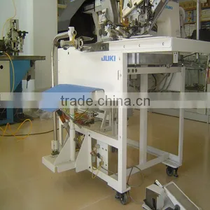 Useful Lower Price High Quality Used Juki APW-195N Double Needle Pocket Welting Sewing Machine thumbnail-4