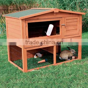 Wooden Rabbit Hutch thumbnail-3